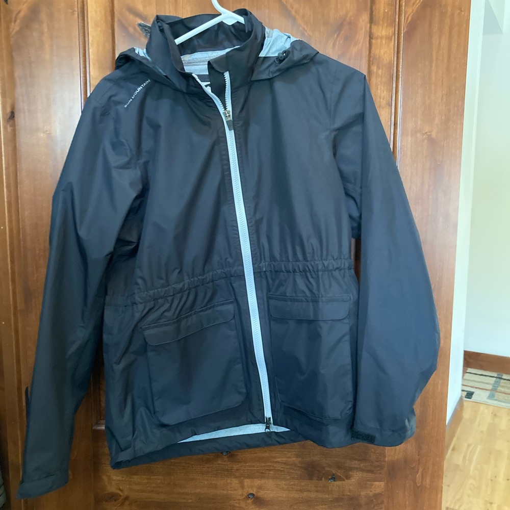 Sun Mountain Black Rain Jacket Medium